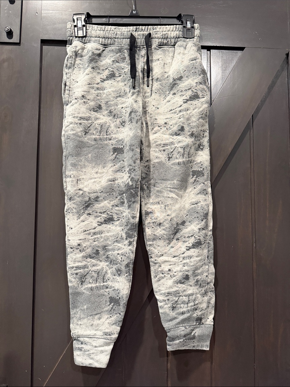*4/$20 bcg Boys Gray Marbled Sweatpants Joggers